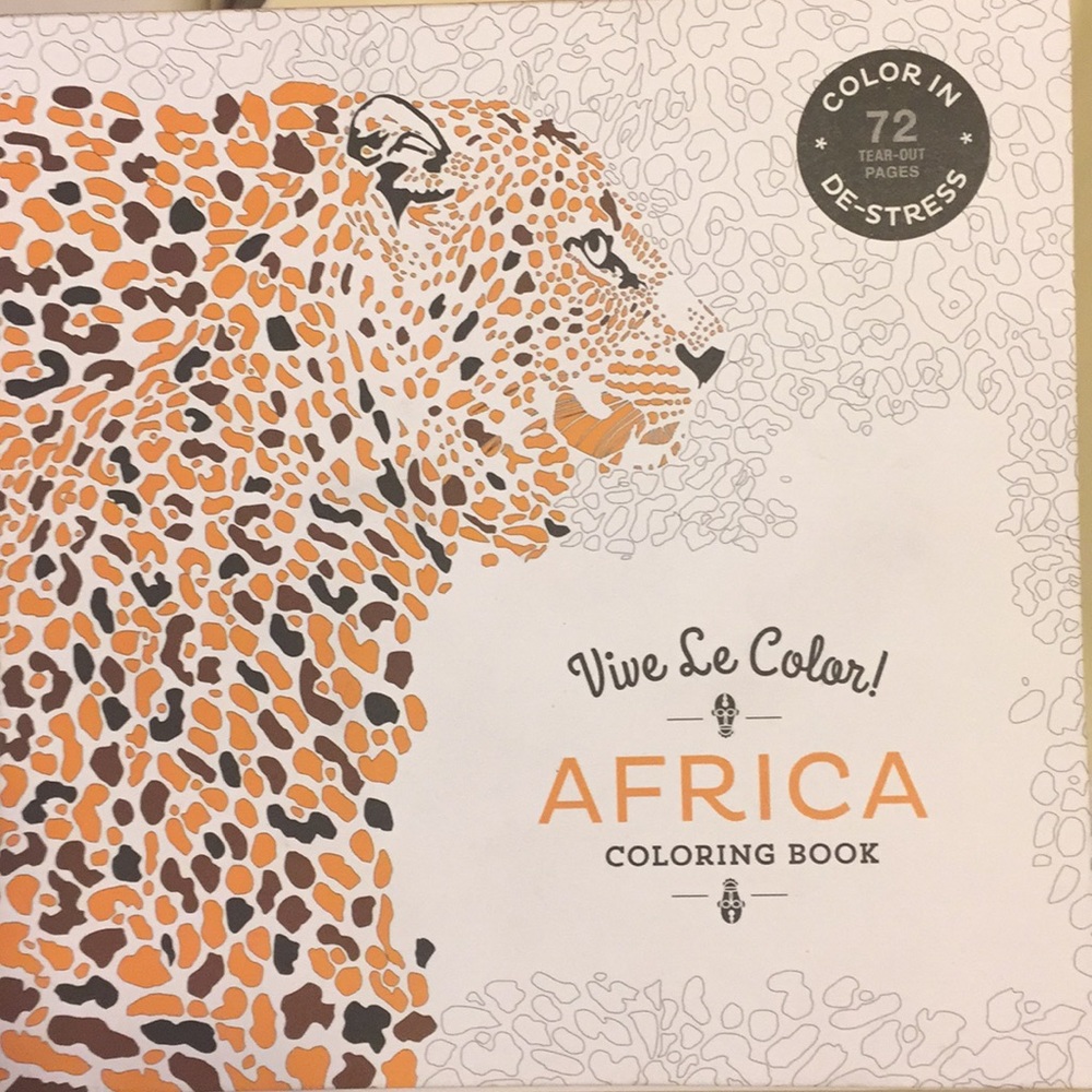 AFRICA coloring book